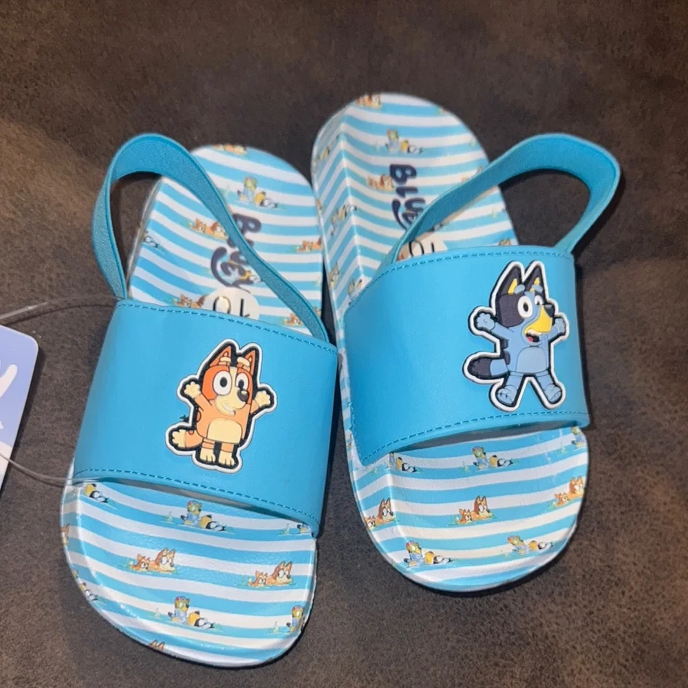 BoxLunch Bluey Bingo & Bluey Toddler‎ Sandals